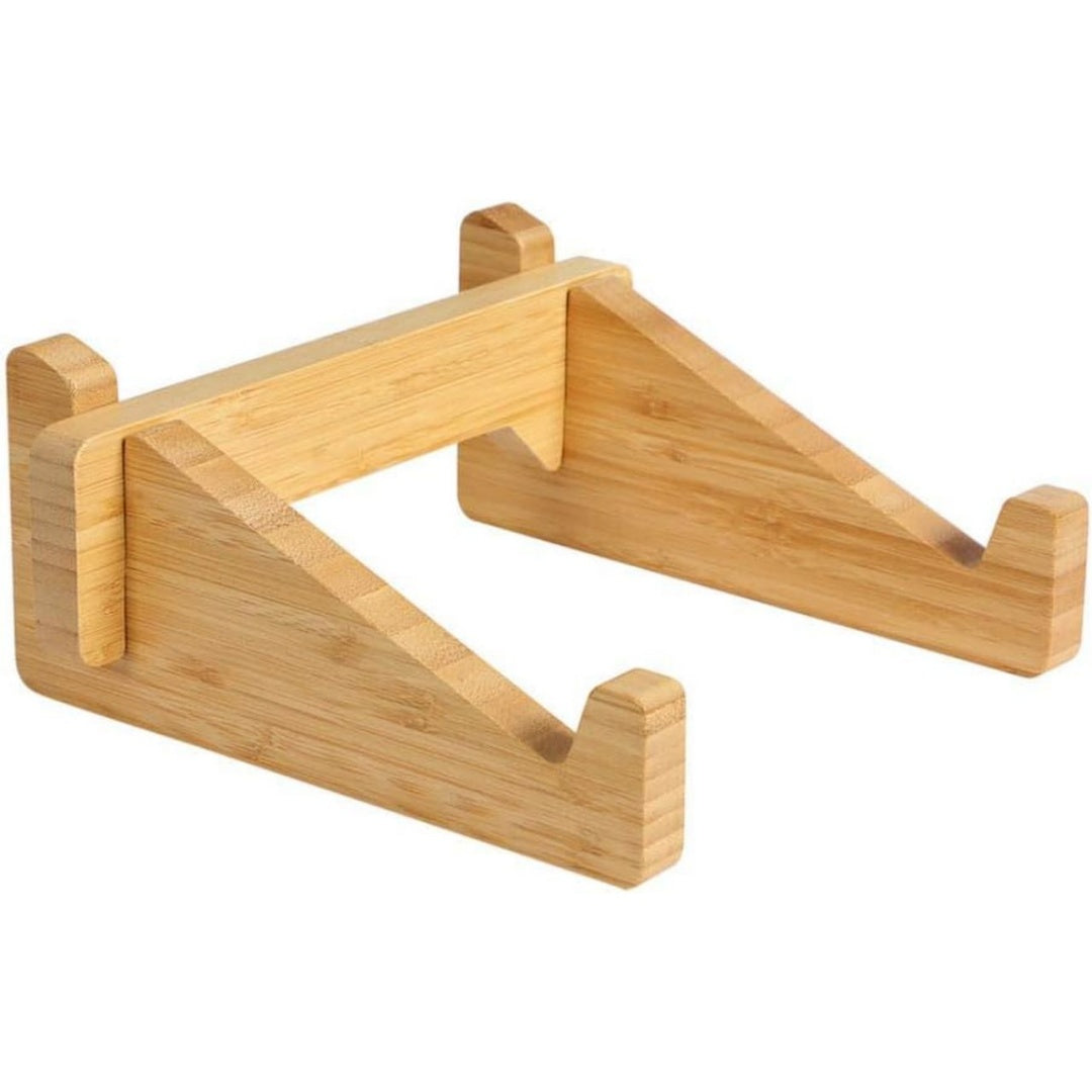 Klappbares Laptopstaender fuer private aus Holz